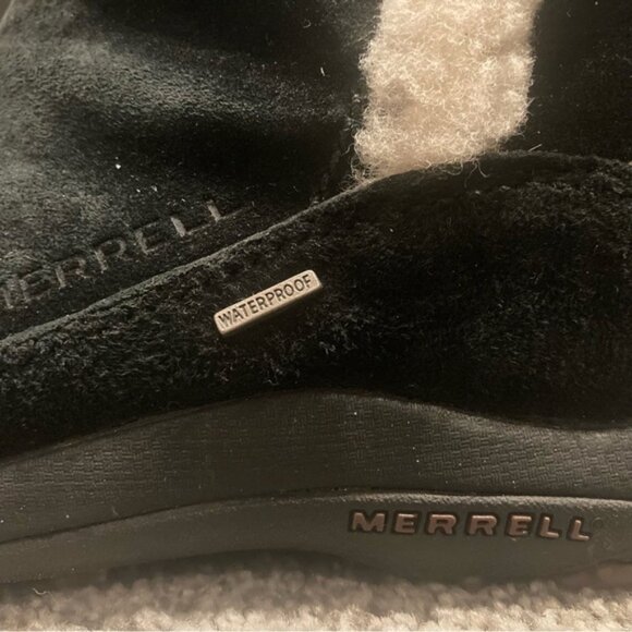 Merrell Yarra boots black suede women's 6 - Picture 6 of 10